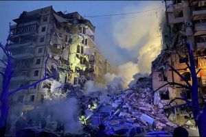 ракетный удар по Днепру